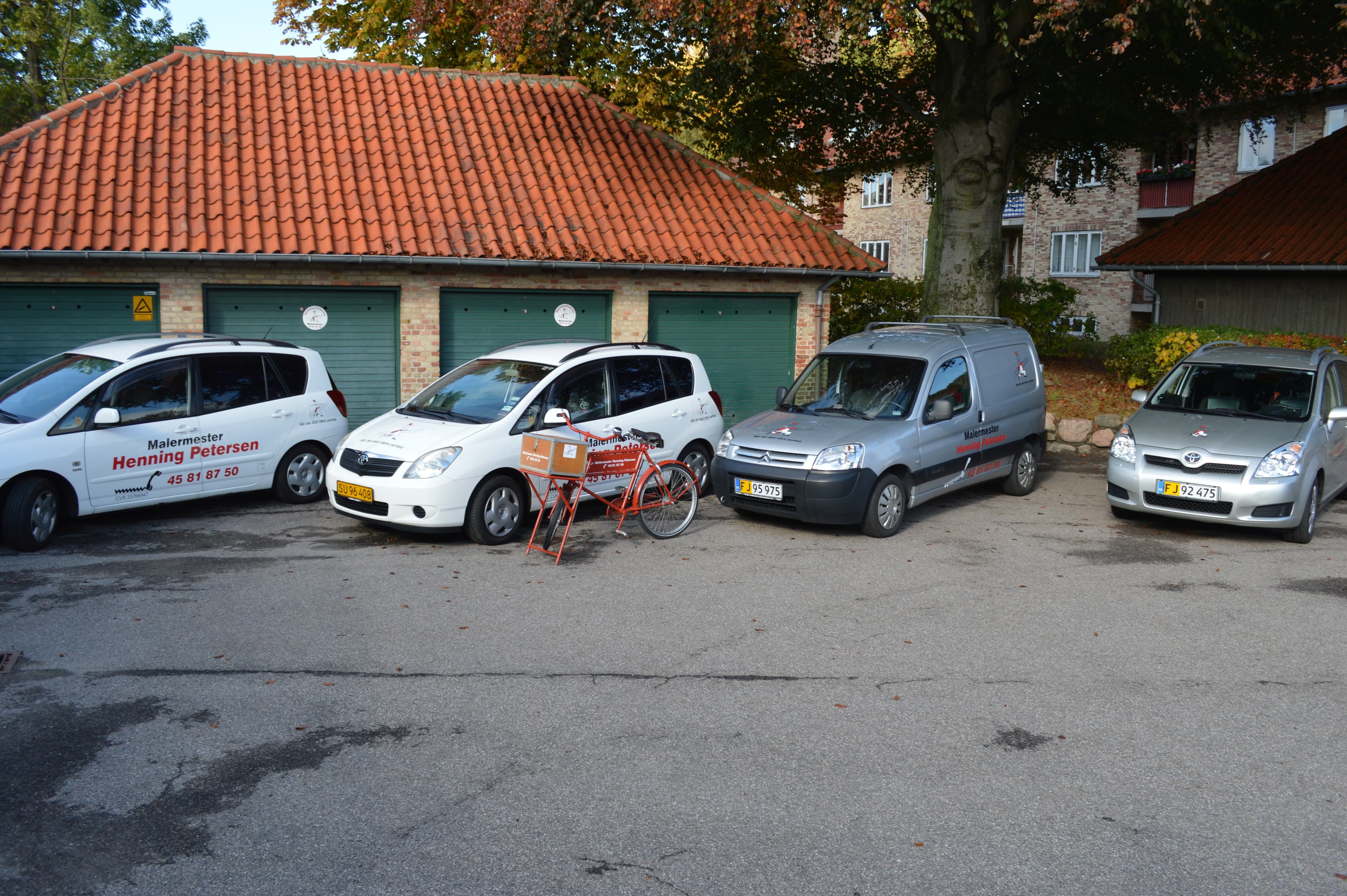 Maleropgave i Birkerød — maleropgave udført af Henning Petersen